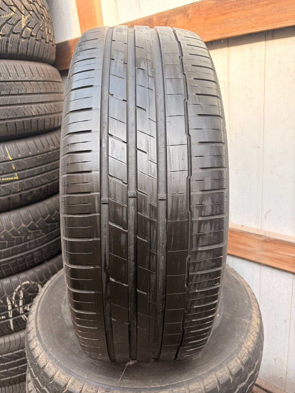 235 55r19 Hankook avec montage et équilibrage, Enlèvement, Utilisé