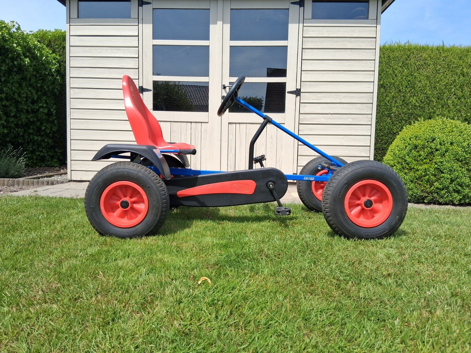 Berg skelter gocart Type Extra, Ophalen, Berg, Vrijloopautomaat