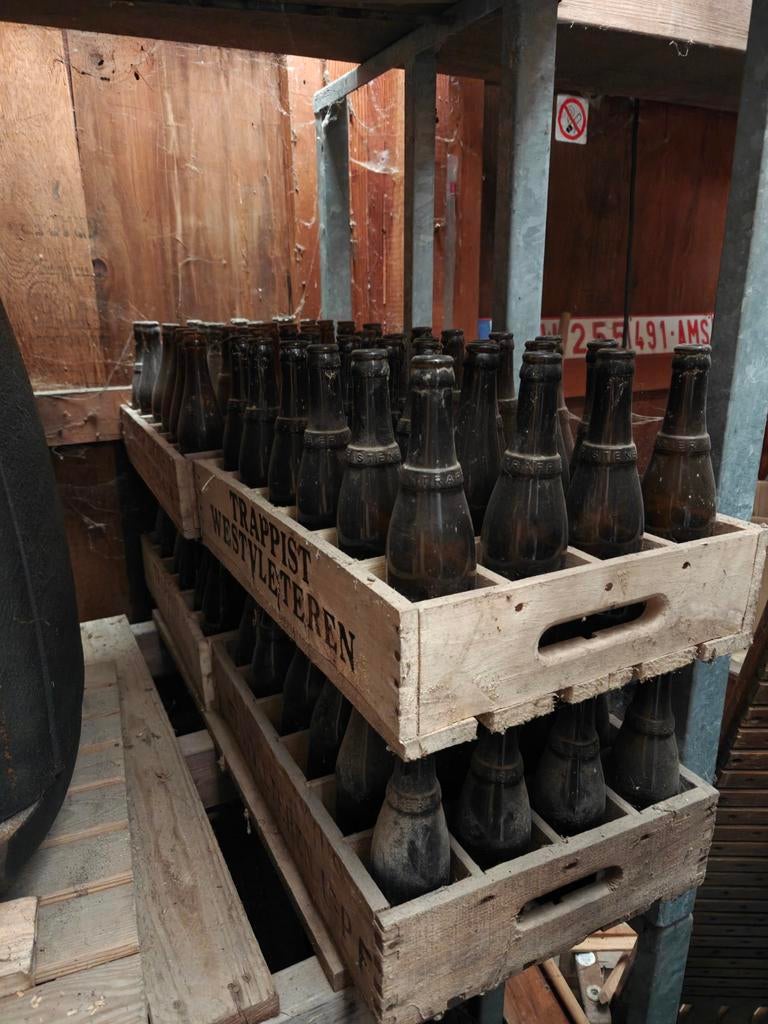Lege bakken Westvleteren trappist, Verzamelen, Ophalen