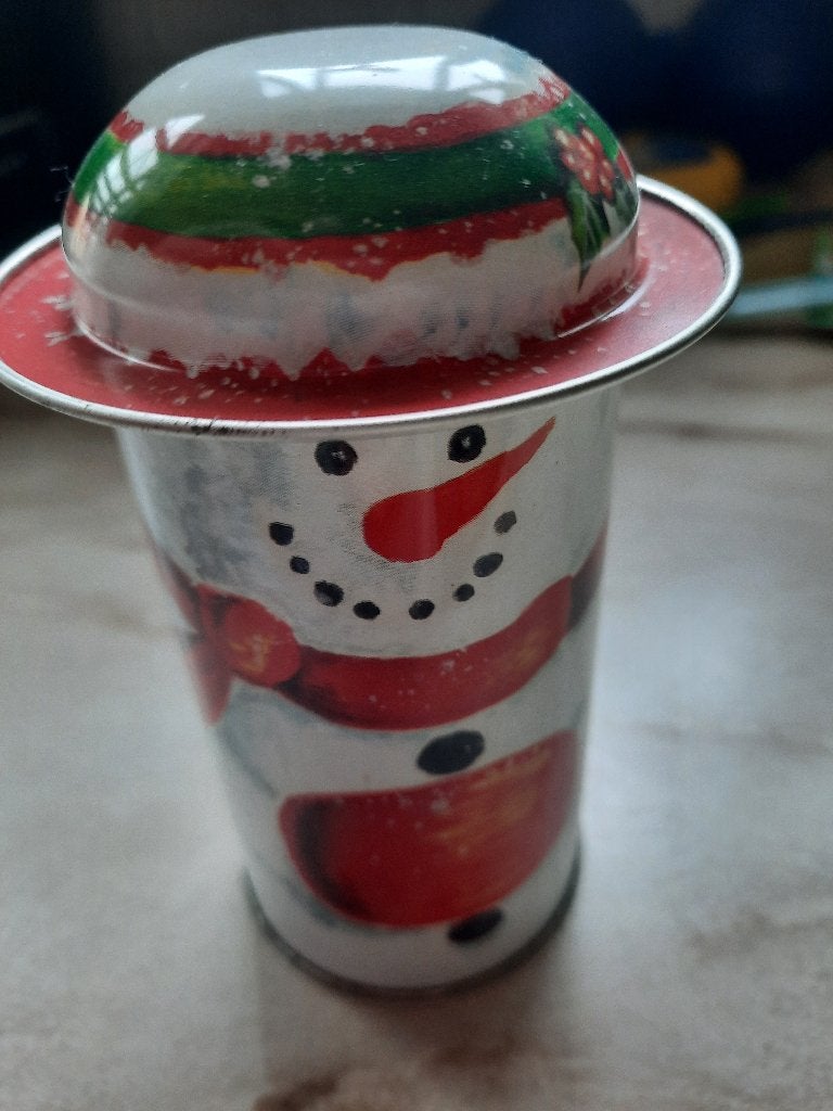 blikken fantatie pot met dekseltje, Verzamelen, Ophalen of Verzenden