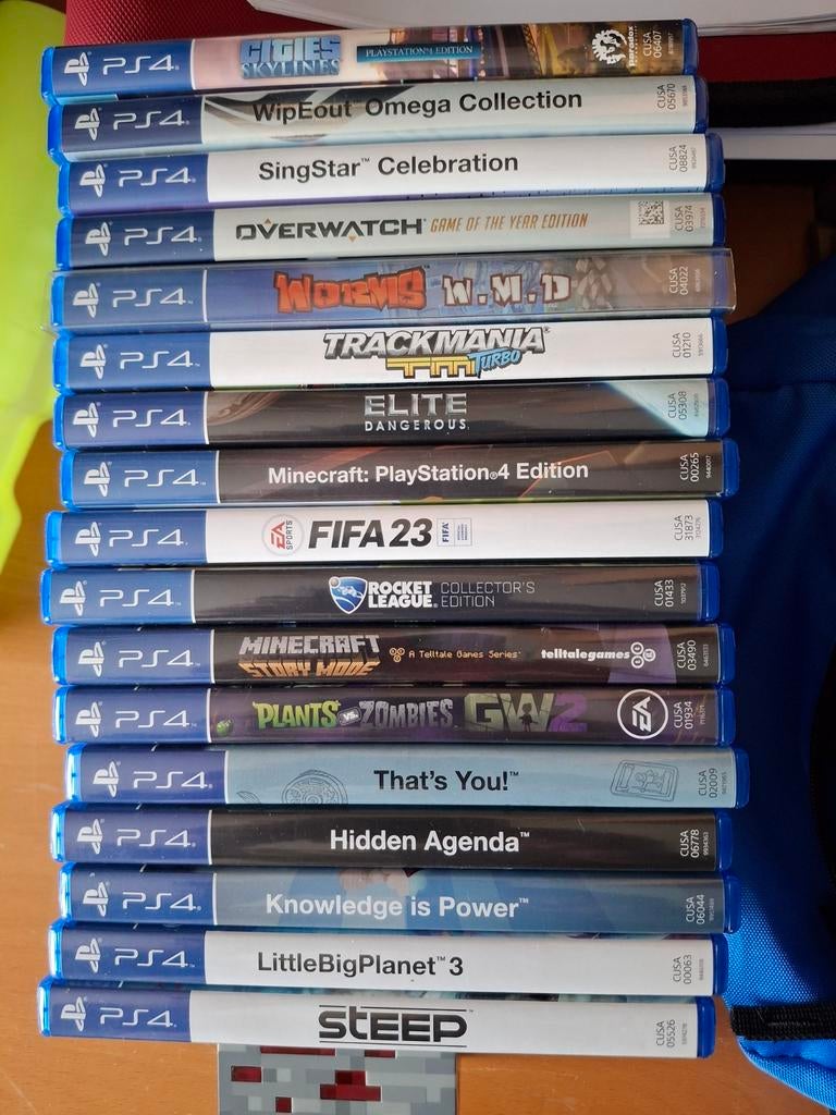 PS4 spelletjes 10 euro per stuk, Enlèvement