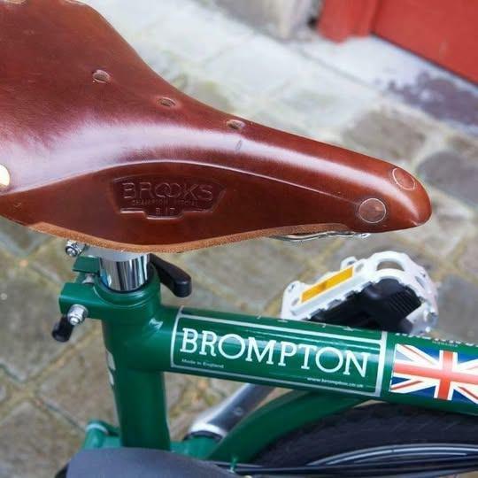 Brompton H6R, Racing Green, Made in UK, Édition 2012, Fietsen en Brommers, Fietsen | Vouwfietsen, Zo goed als nieuw, Brompton