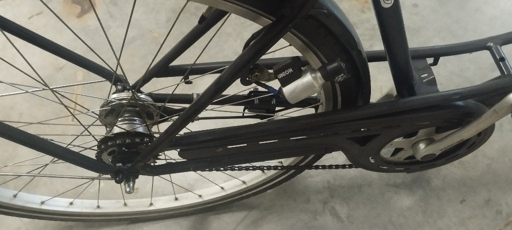 vrouwenfiets met 3 snelheid, Fietsen en Brommers, Gebruikt, (Extra) lage instap, 56 cm of meer, Schijfrem