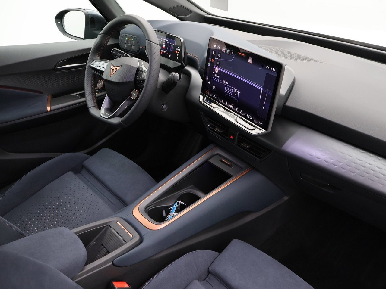 Cupra Born Born eBoost Business 231PK 77kWh *DEMO*360Â° CAME, Autos, Achat, Berline, Automatique, Bleu