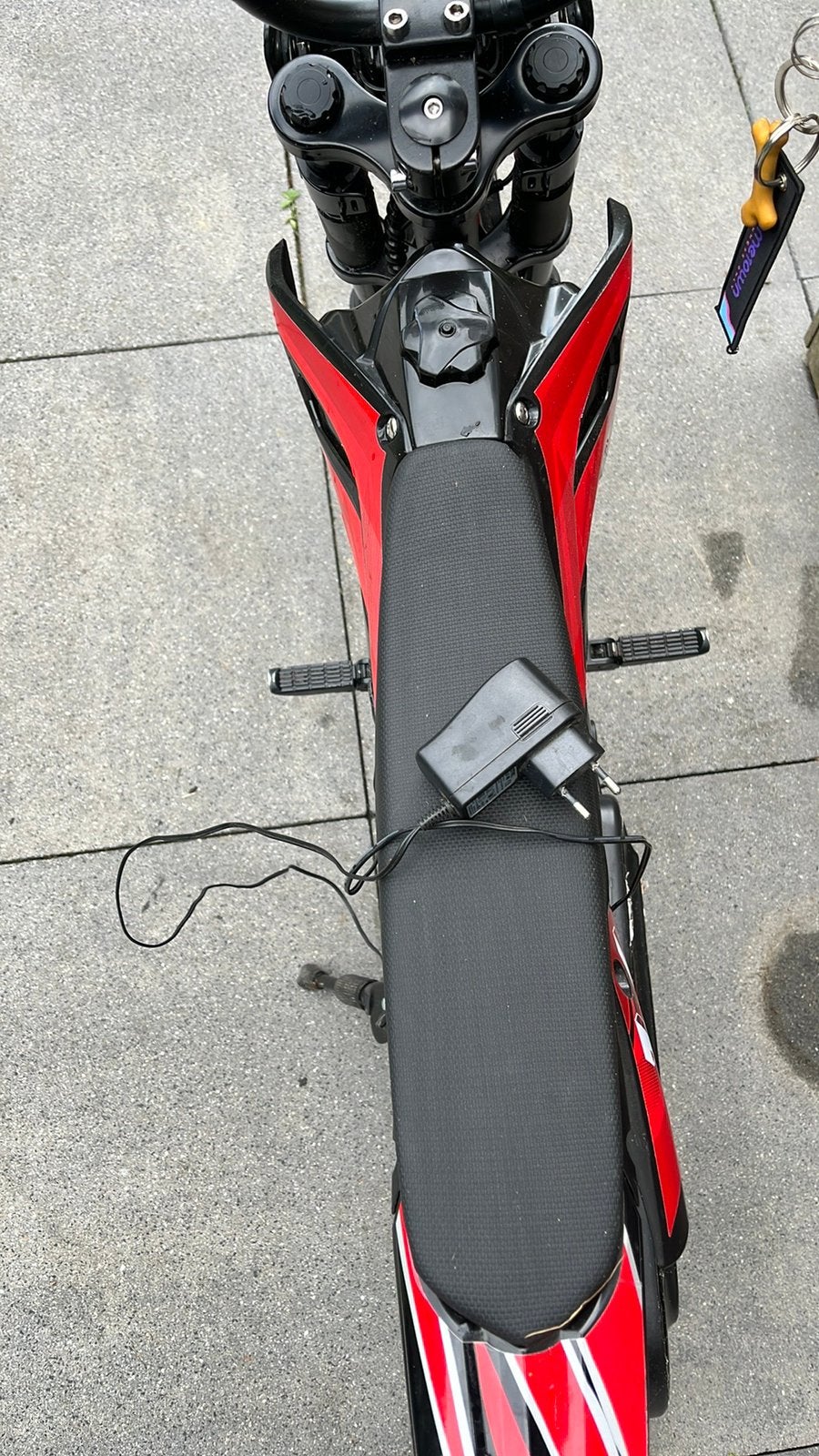 Mini dirtbike rood, Fietsen en Brommers, Ophalen, Dirtbike