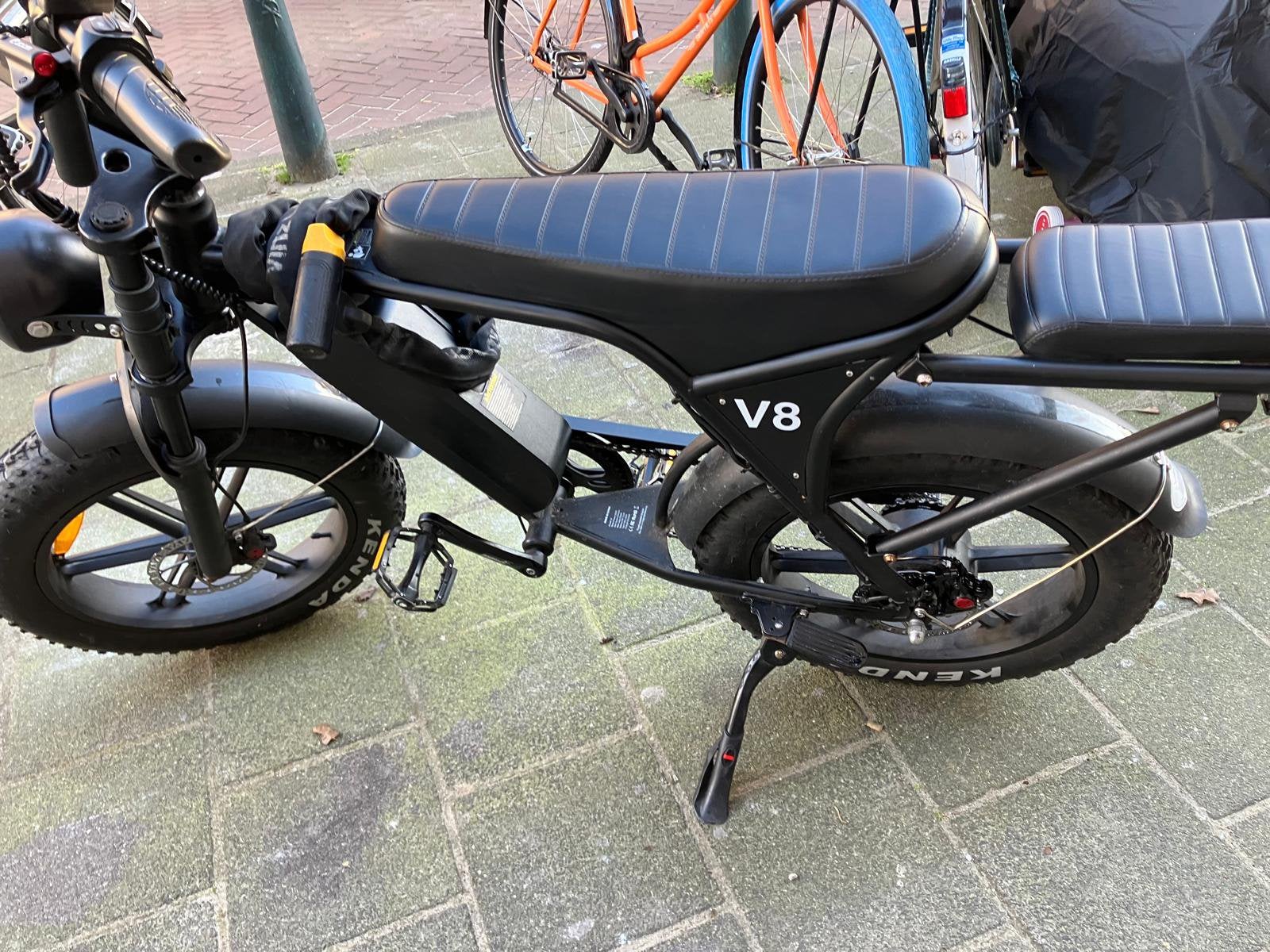 FATBIKE Ouxi v8 MOET WEG, Fietsen en Brommers, Elektrische fietsen, Zo goed als nieuw, 59 cm of meer, 50 km per accu of meer, Ophalen
