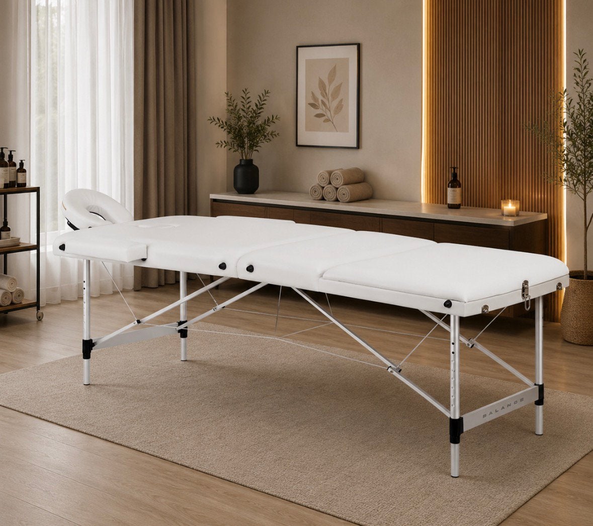 Inklapbare Massagetafel, Ophalen, Zo goed als nieuw, Massagetafel
