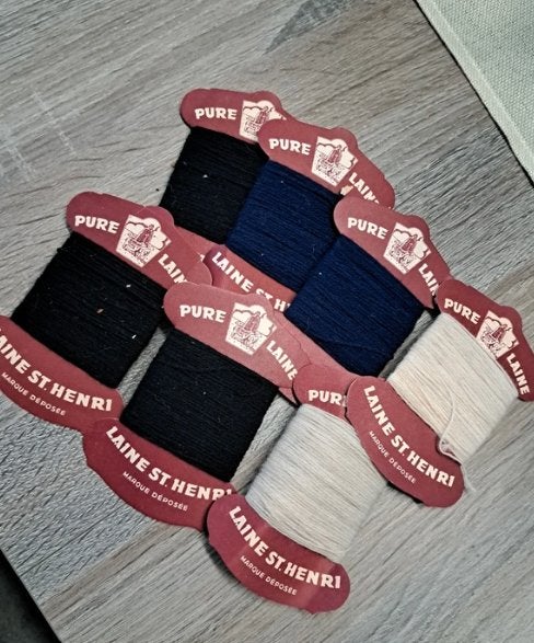Laine st.Henri vintage stopwol, Hobby en Vrije tijd, Ophalen of Verzenden, Zo goed als nieuw, Garen of Naald(en)