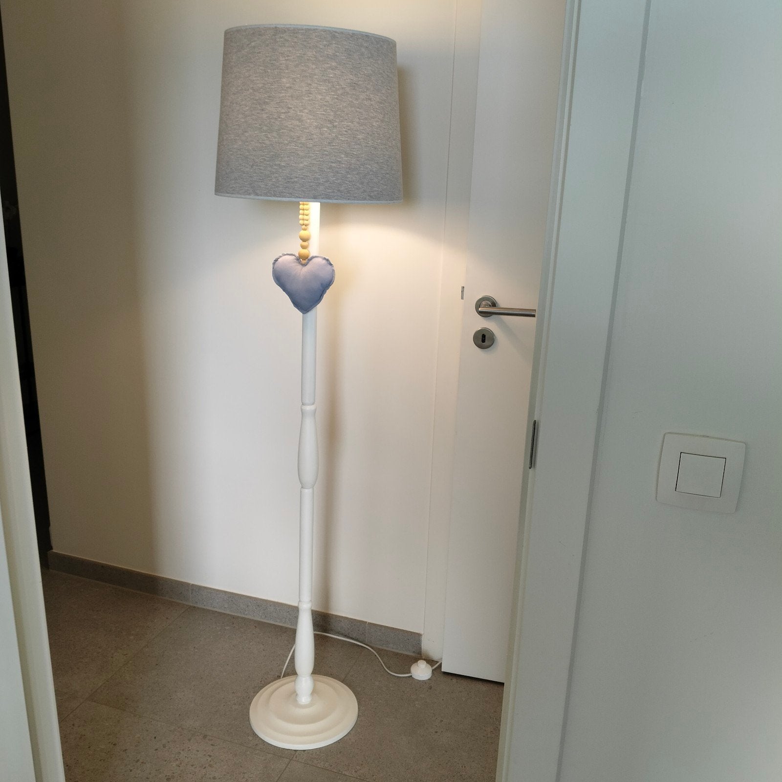 vloerlamp, Ophalen