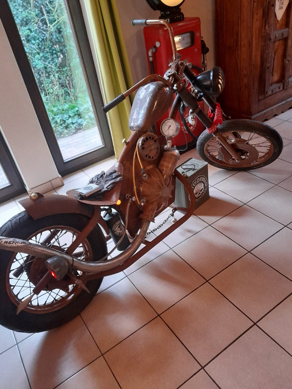 steampunk motor, Particulier