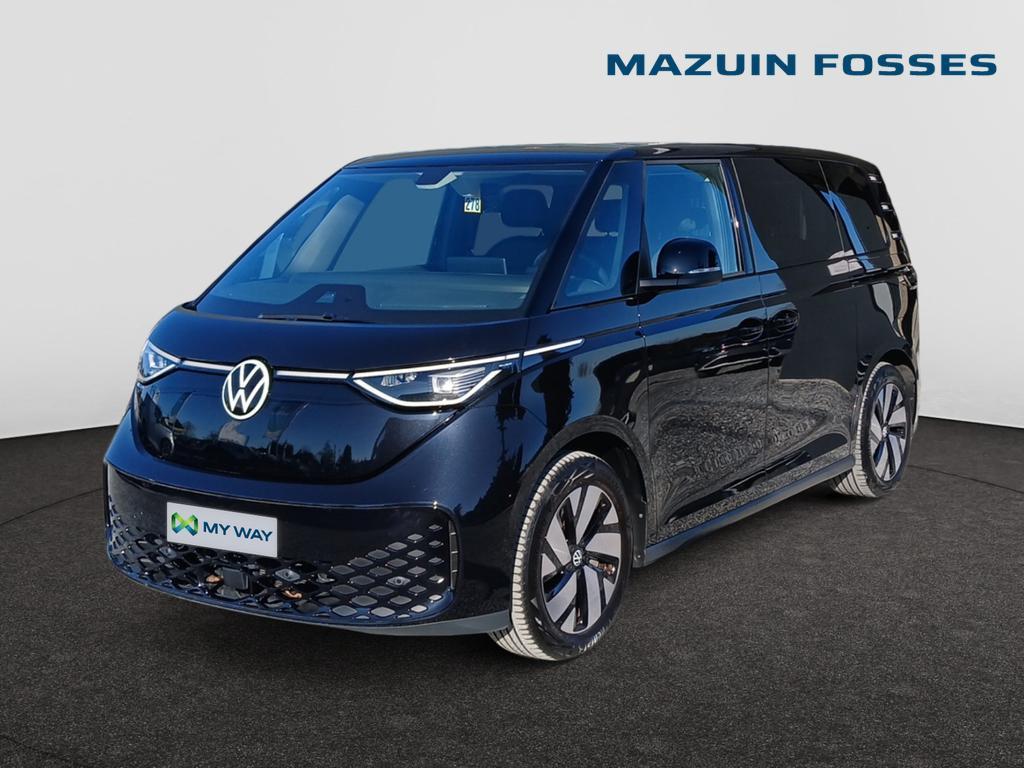 Volkswagen ID.Buzz ID.Buzz 77 kWh Pro, Auto's, Volkswagen, Monovolume, Overige modellen, Zwart, Elektrisch