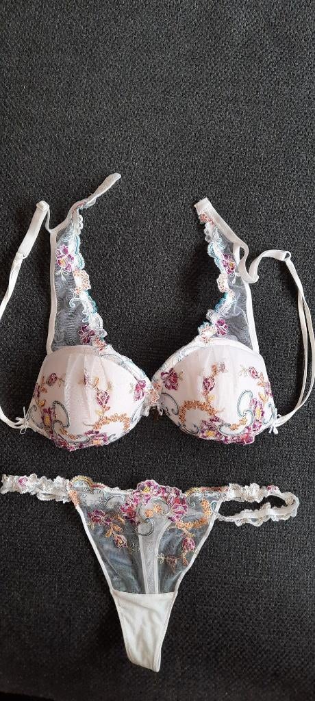 Ensemble soutien-gorge sexy 75b blanc toutes couleurs, Envoi, Blanc, Soutien-gorge