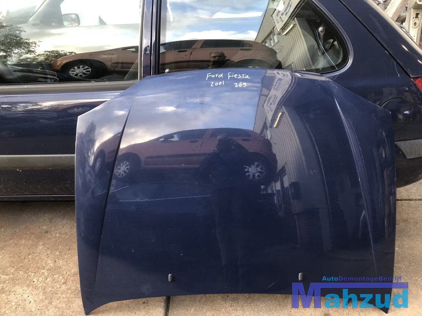 Ford Fiesta 4 blauw motorkap T0 TO blauw Bonnet, Info@ford.com, Capot moteur, Ford Motor Company, American Road 1
48126  Dearborn