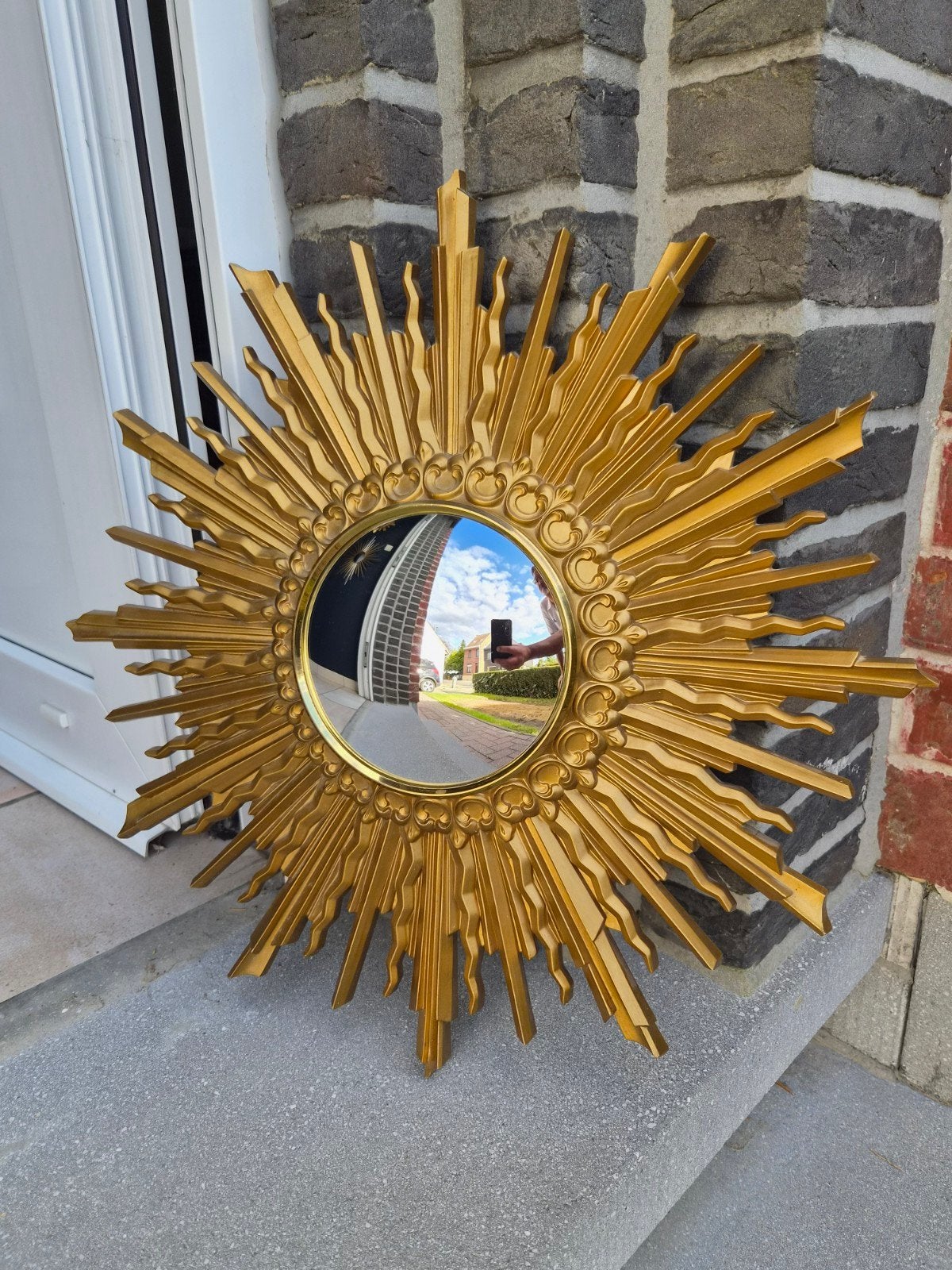 Grand miroir solaire 49 cm, fabriqué aux États-Unis, Maison & Meubles, Enlèvement ou Envoi