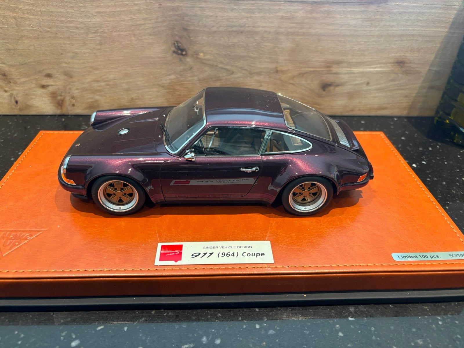 Porsche Singer 1/18 Make Up models, Ophalen of Verzenden, Zo goed als nieuw