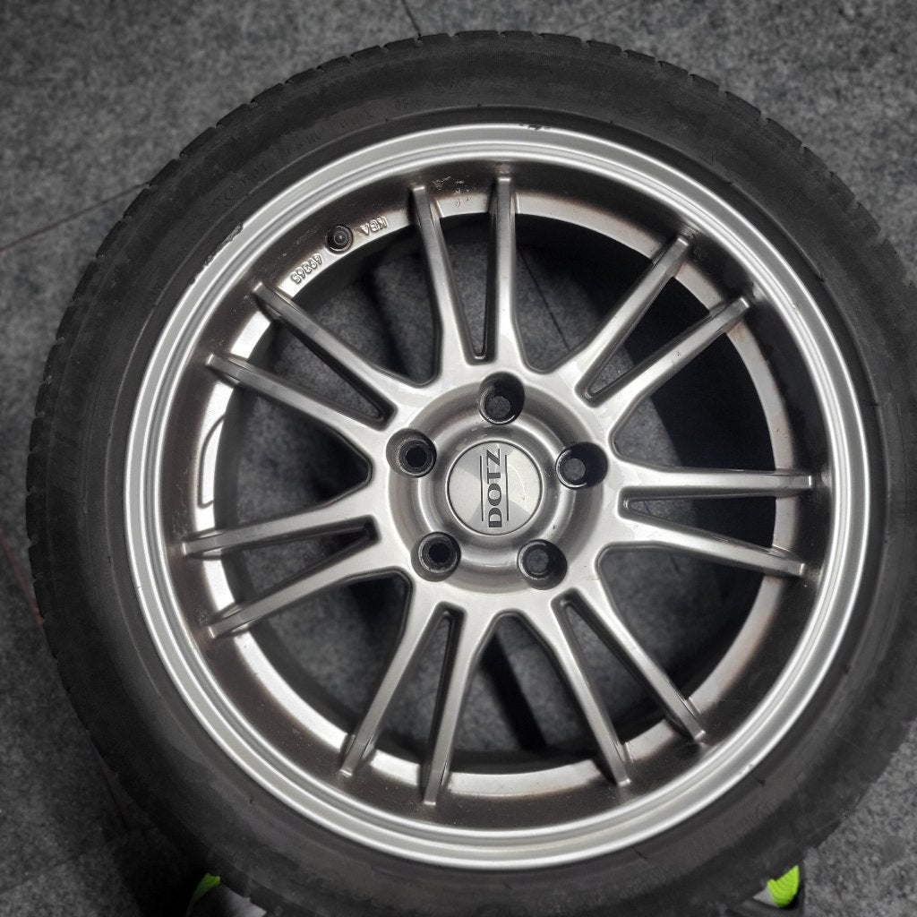 Set toyota lichtmetalen wielen, Ophalen, Banden en Velgen, 17 inch, Personenwagen