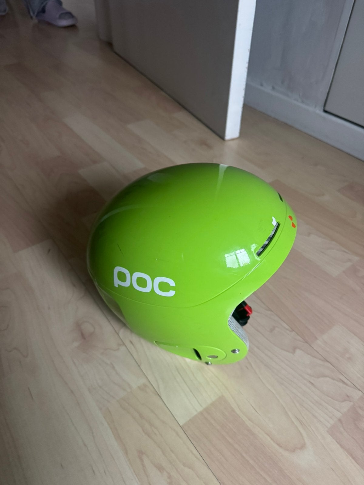 Casque de ski POC + support (petit 53/54), Sports & Fitness, Autres marques, Enlèvement, Utilisé, Autres types