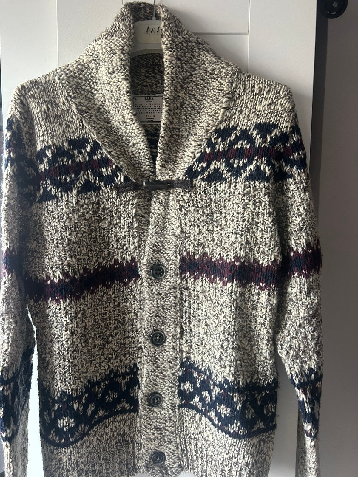 Gilet en laine garcon 14 ans, Kinderen en Baby's, Ophalen, Zo goed als nieuw, Jongen, Trui of Vest
