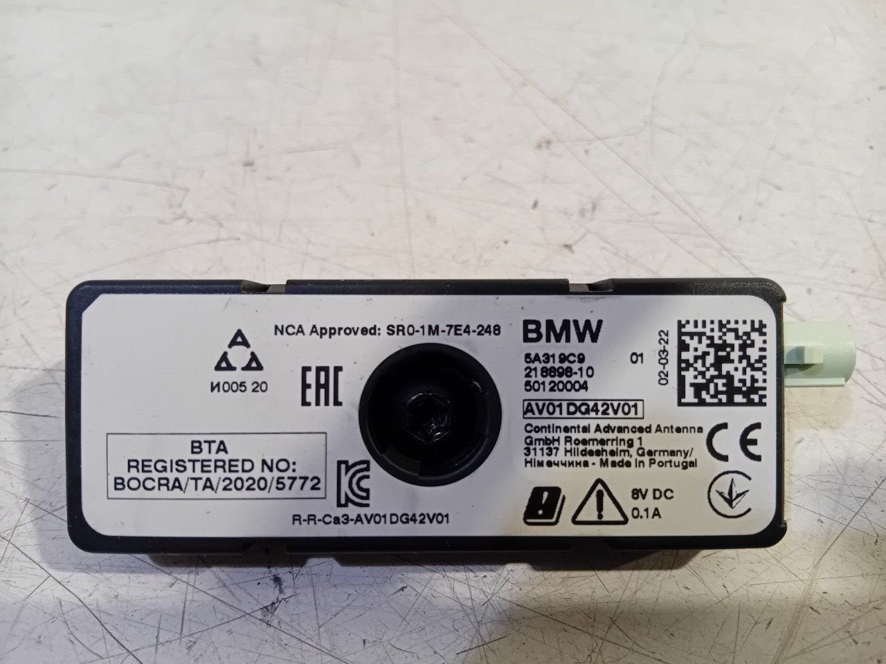 Antenne BMW iX, Ophalen of Verzenden, Van der Ven Autorecycling B.V., Onderdelen@venauto.nl, Ettenseweg 76, 4706 PB Roosendaal, The Netherlands