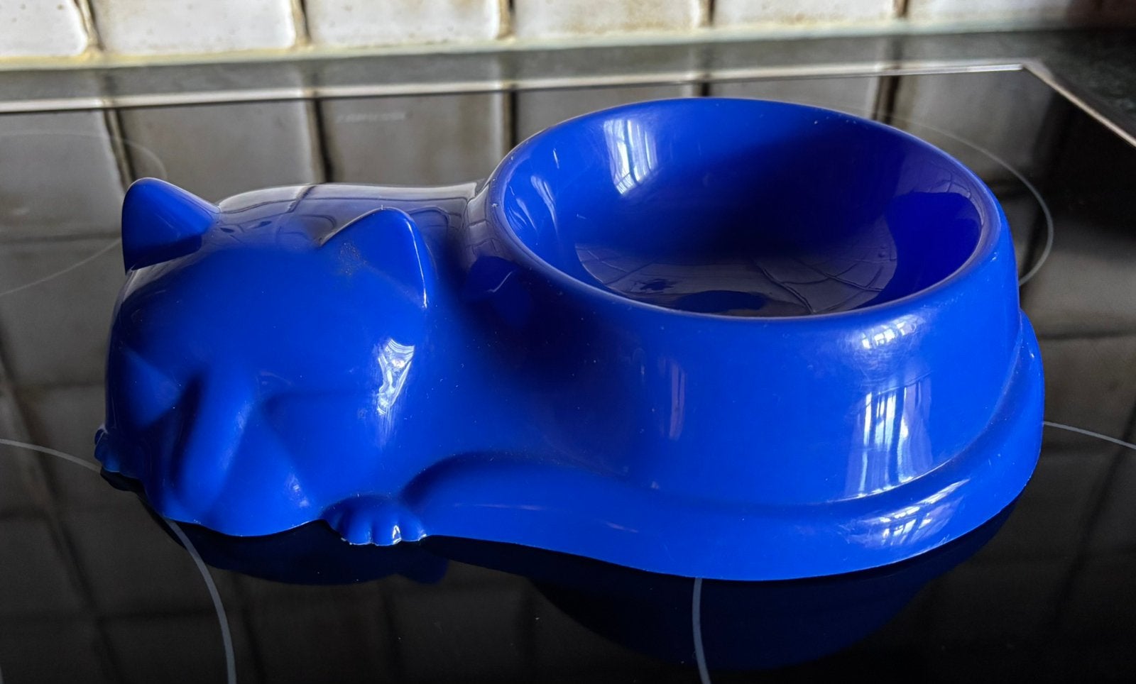 Bol à manger/à eau en plastique pour chat, Enlèvement ou Envoi, Comme neuf