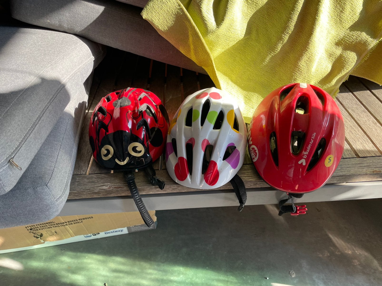Kinderfietshelmen, Ophalen of Verzenden