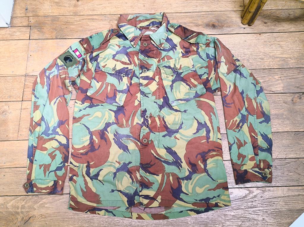 Chemise / veste armée Anglaise, Desert Rats, camouflage DPM, Collections, Enlèvement ou Envoi, Armée de terre, Vêtements ou Chaussures
