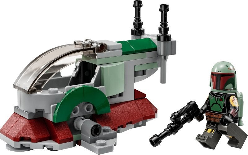 LEGO Star Wars 75344 Boba Fett's Starship Microfighter, Star Wars, Lego, Nieuw, Complete set