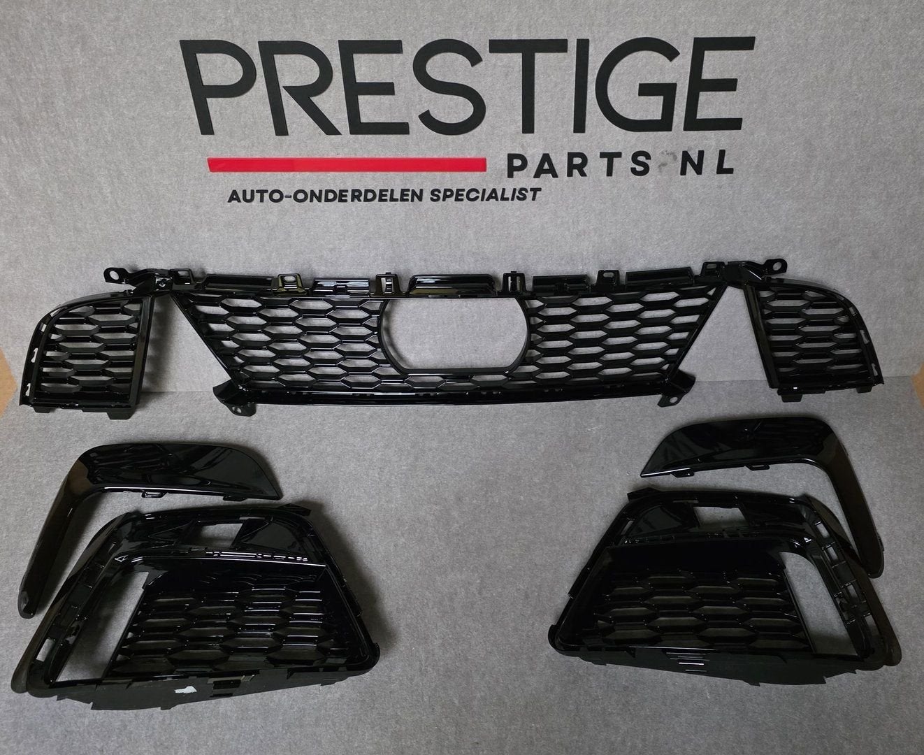 Bumper Roosters Inleg Grille BMW 3 Serie G20 G21 M Pakket, Auto-onderdelen, -, Voor, Nieuw, Ophalen of Verzenden