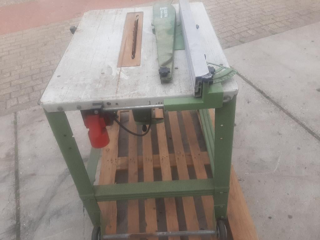 hout zaagmachine tafel, Ophalen, Gebruikt