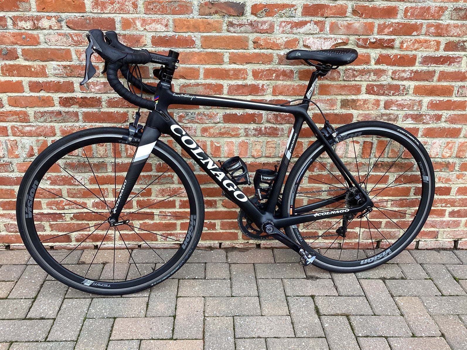 Colnago koersfiets, Fietsen en Brommers, Fietsen | Racefietsen, Ophalen, Zo goed als nieuw, Carbon