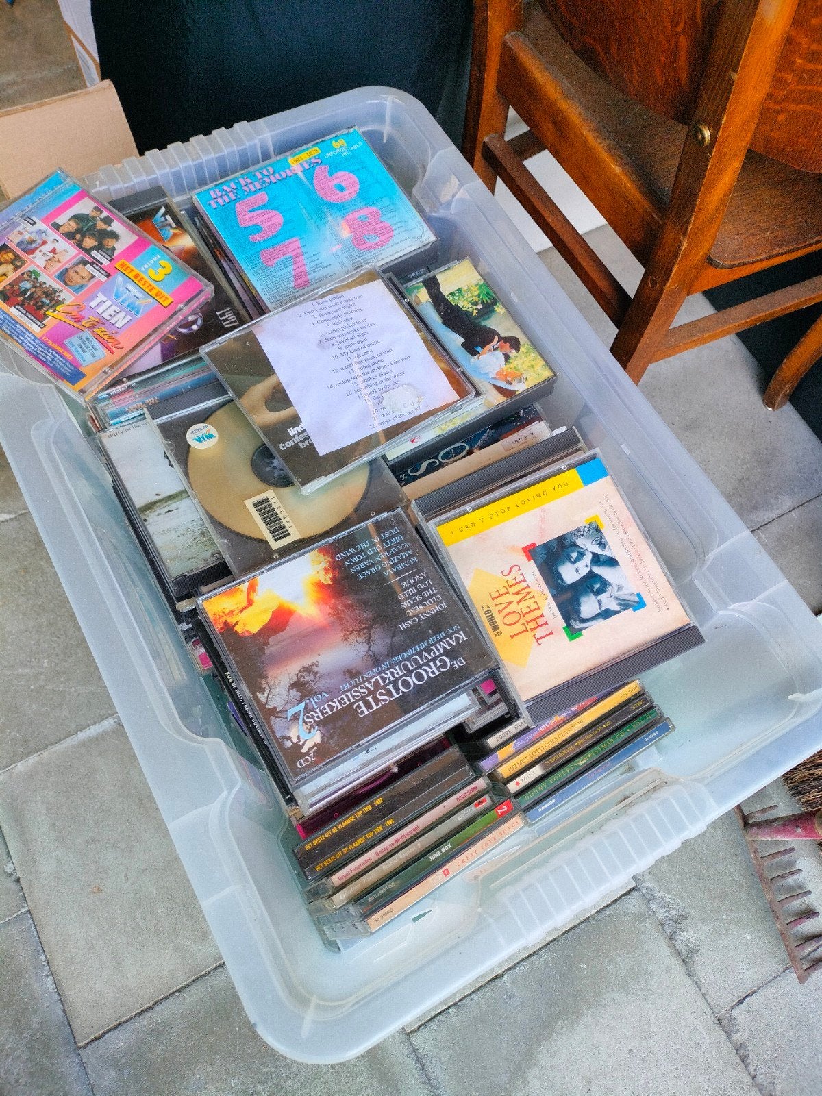 gratis CD's, Ophalen
