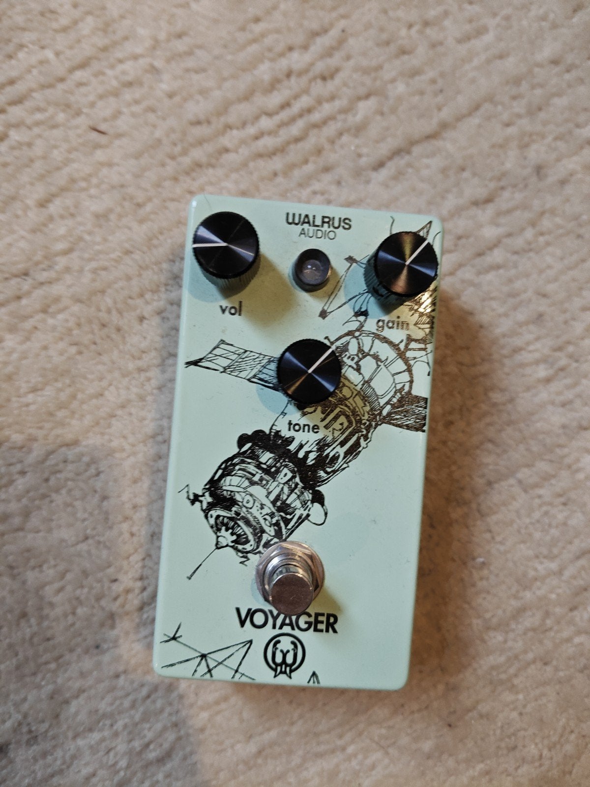 Walrus Audio Voyager, Musique & Instruments, Effets, Enlèvement ou Envoi, Comme neuf, Distortion, Overdrive ou Fuzz