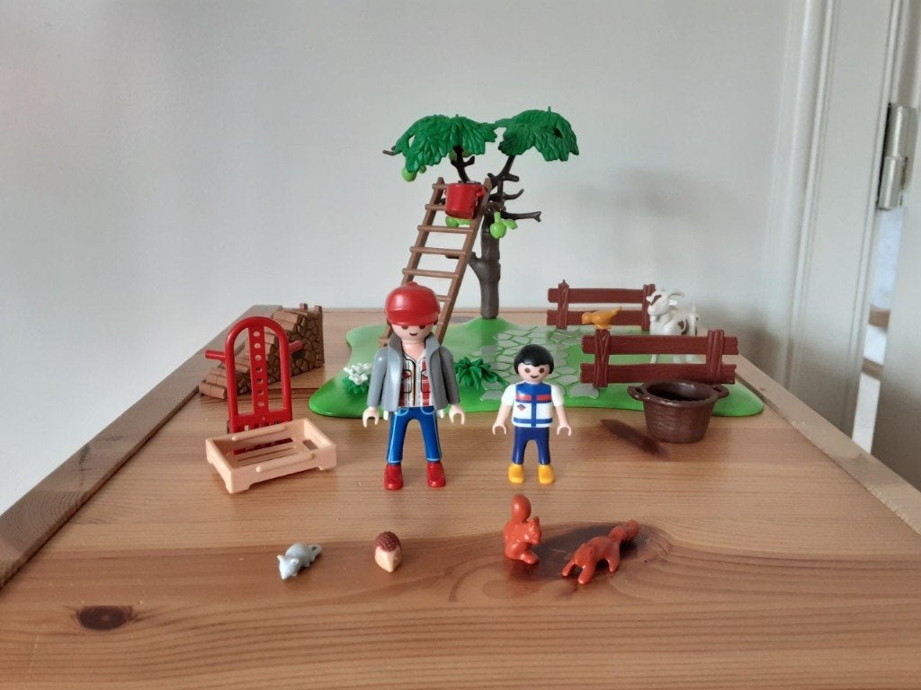 Verger de pommiers PlayMobil - complet, Enlèvement ou Envoi, Comme neuf, Kit complet, Autres types