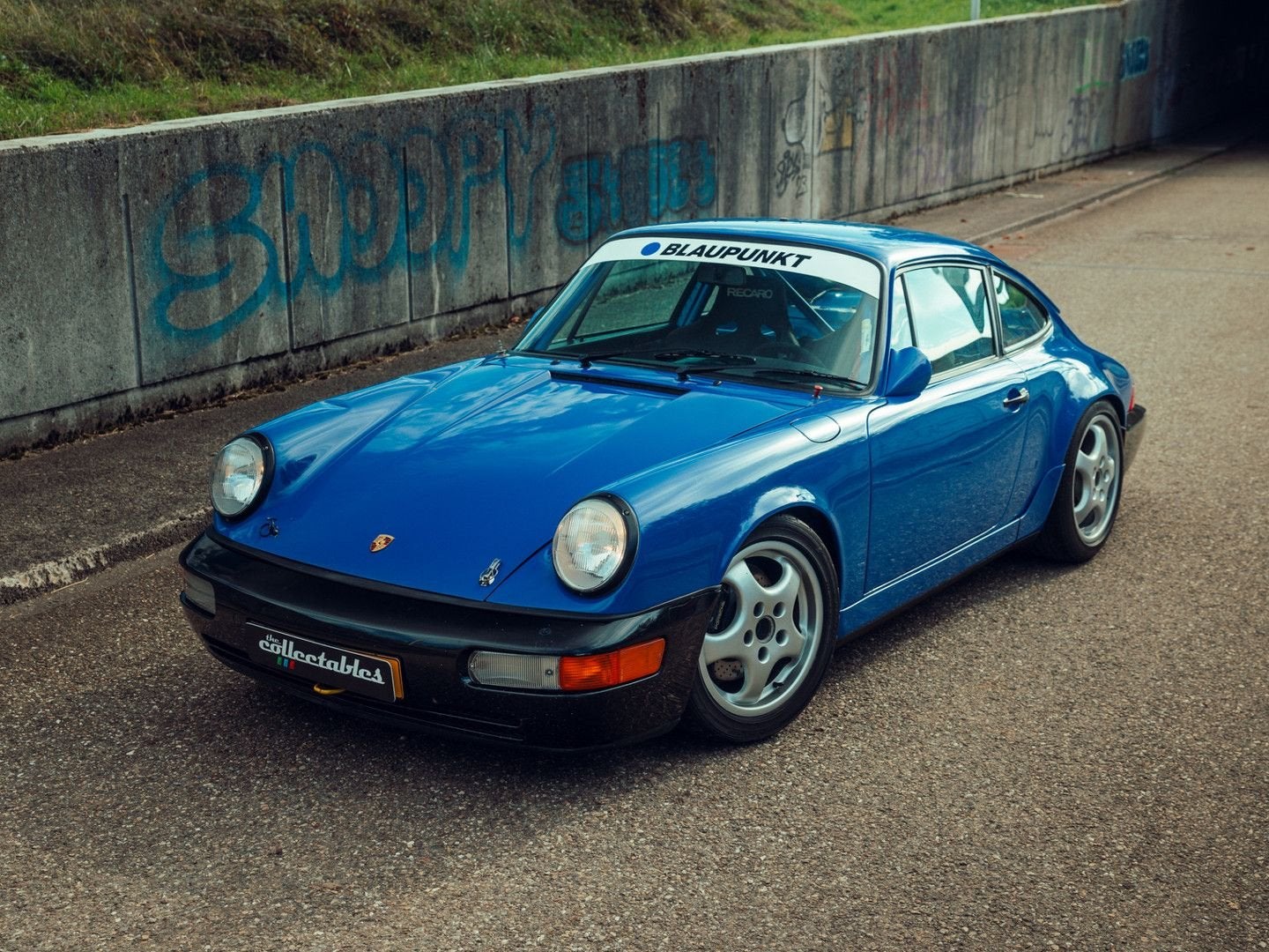 Porsche 964 964 Carrera Cup 3.6 Originele 964 Cup nr 20 van, Auto's, Cabriolet, Blauw, Bedrijf, Handgeschakeld