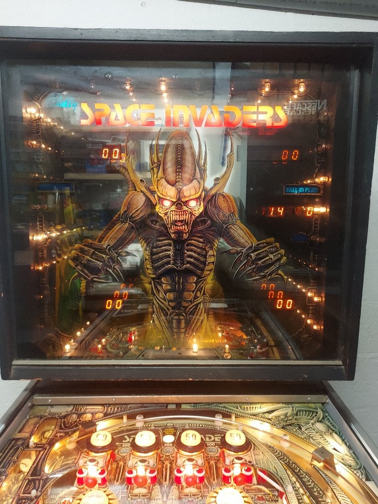 Bally Space invaders, Verzamelen, Ophalen, Gebruikt, Elektronisch, Bally