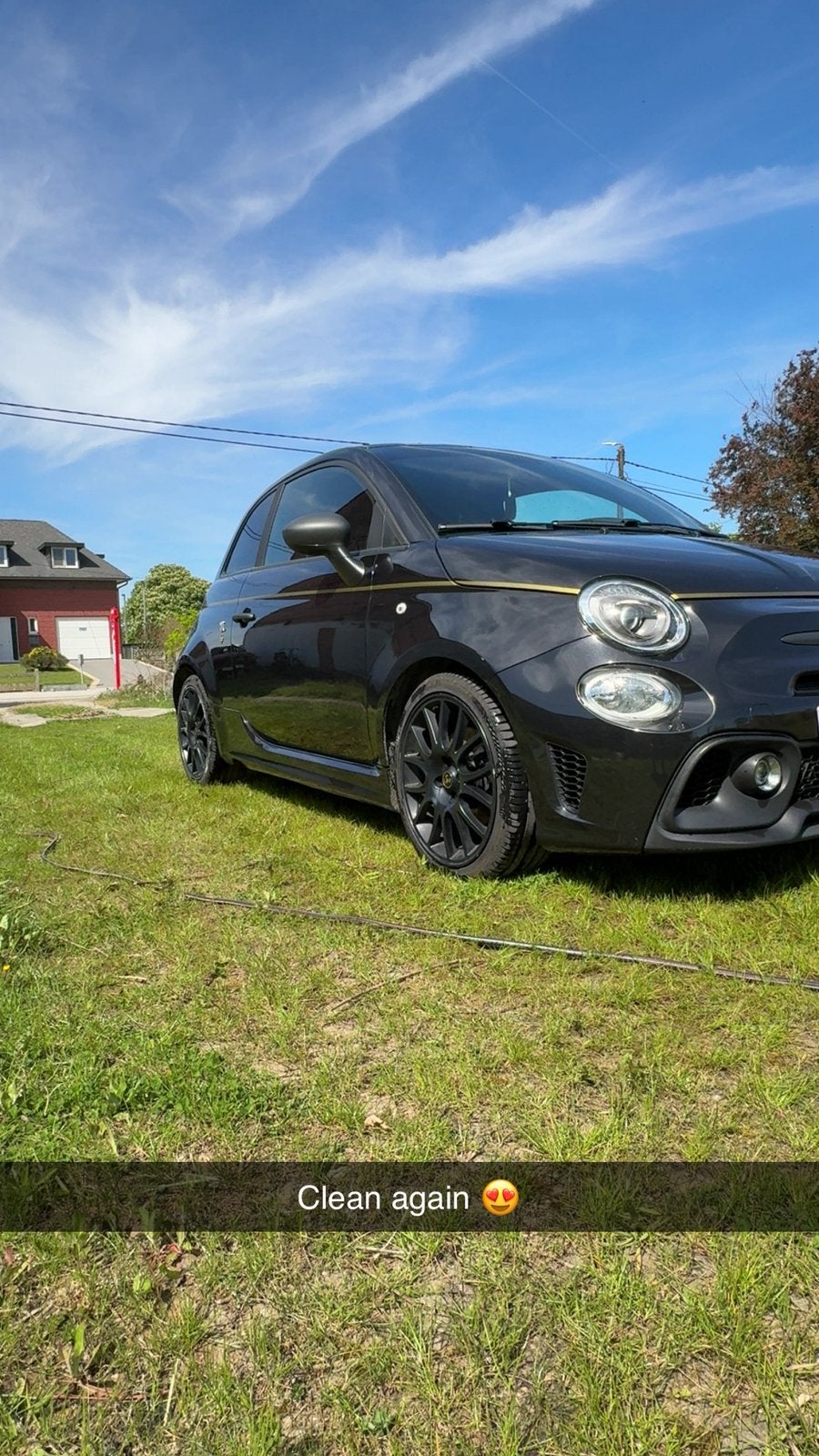 Abarth Scorpioneoro, Zwart, Zwart, Handgeschakeld, Particulier