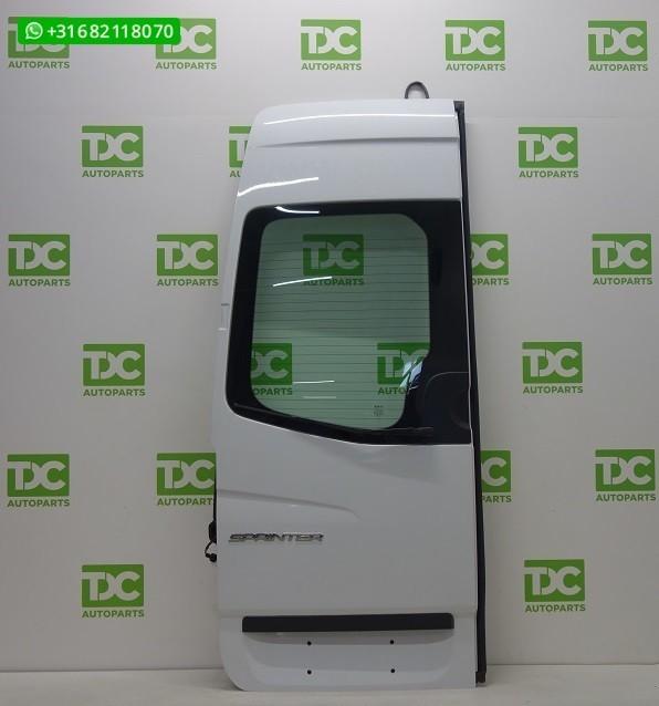 Mercedes Sprinter W906 (06-18) Achterdeur links met ruit wit, Gebruikt, Deur, Mercedes-Benz, Ophalen of Verzenden