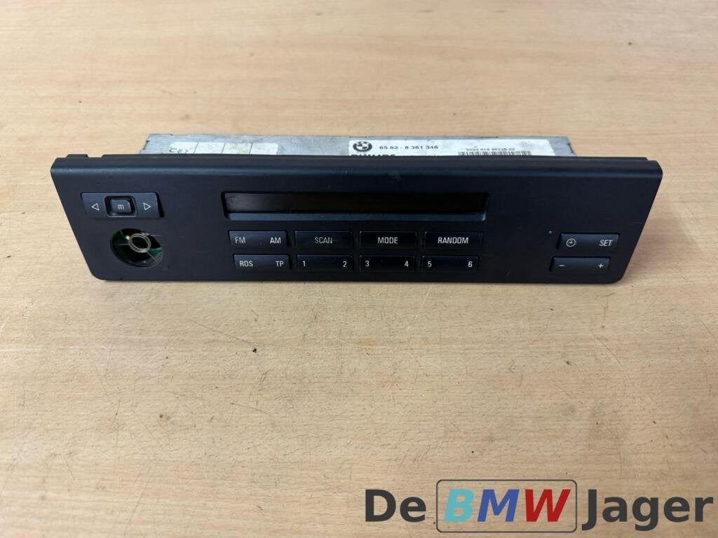 Radio display BMW 5-serie E39 65828361346, Enlèvement ou Envoi, Utilisé, BMW, BMW