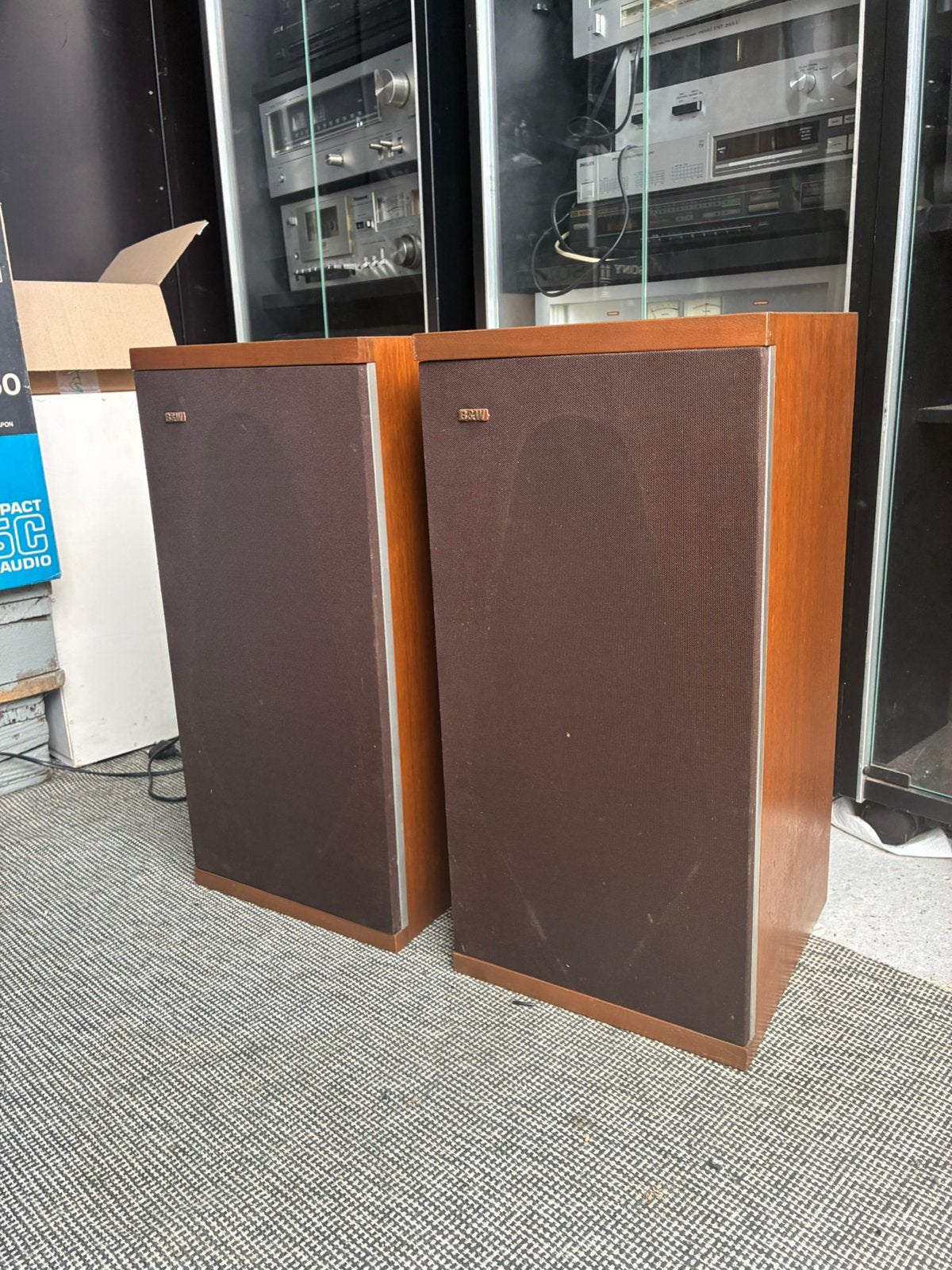B&W DM4, TV, Hi-fi & Vidéo, Enceintes, Moins de 60 watts, Enlèvement, Utilisé, Bowers & Wilkins (B&W)