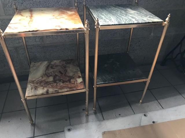 table de chevet ou salon, Maison & Meubles, Carré, Enlèvement, Utilisé, Moins de 50 cm