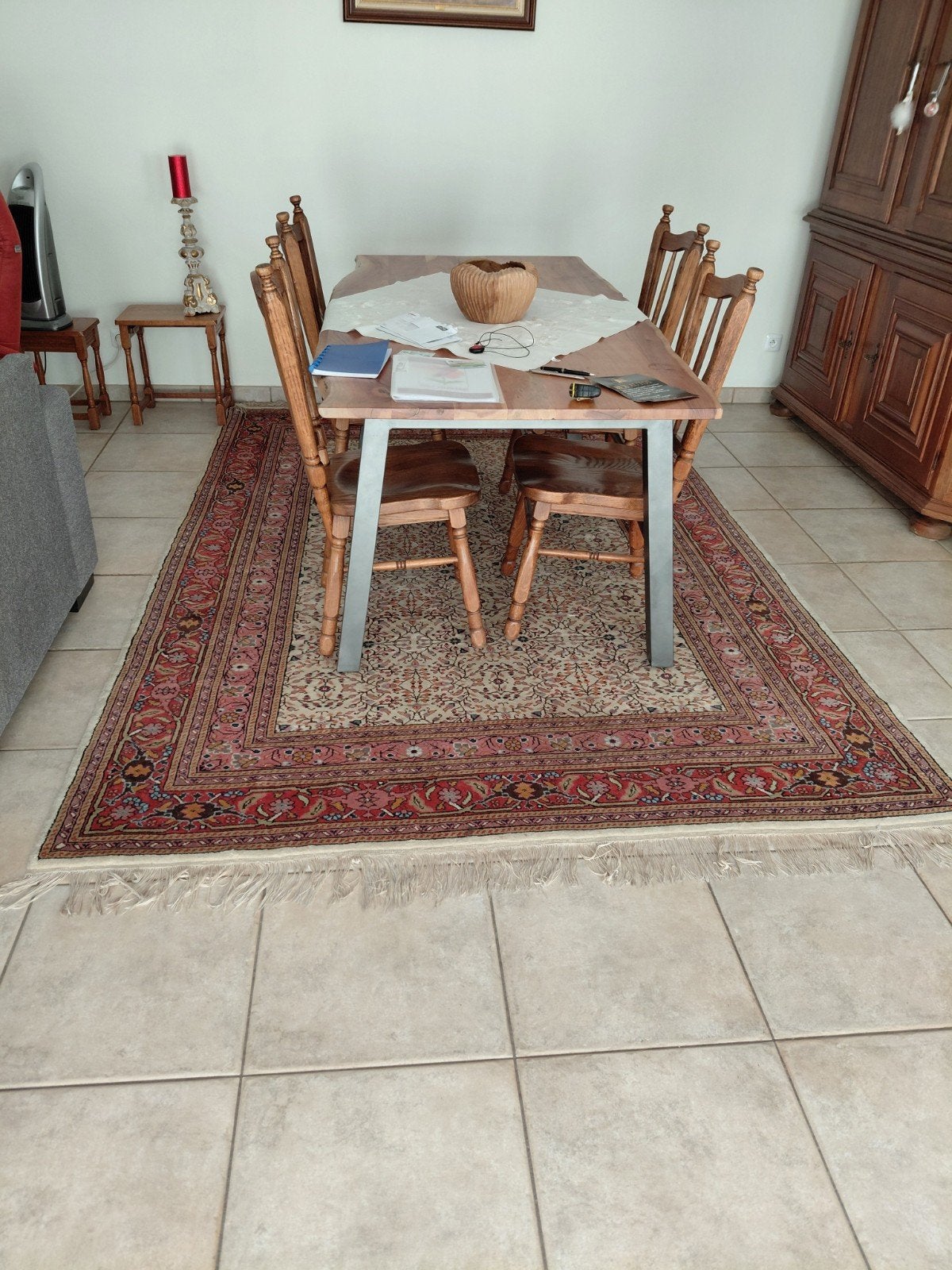 Eetkamertafel met 4 stoelen, nieuw, Huis en Inrichting, Tafels | Salontafels, Ophalen