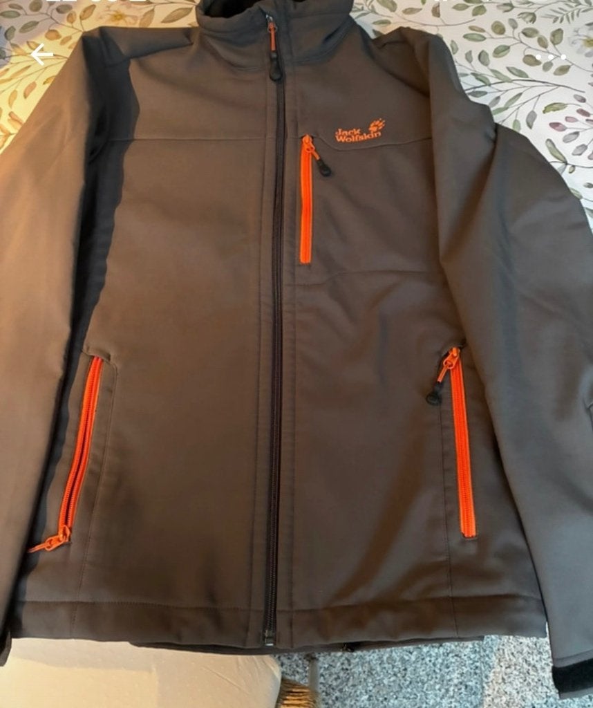 Veste de randonnée/cyclisme Wolfskin pour homme, Enlèvement ou Envoi, Taille 48/50 (M), Gris, Jack wolfskin