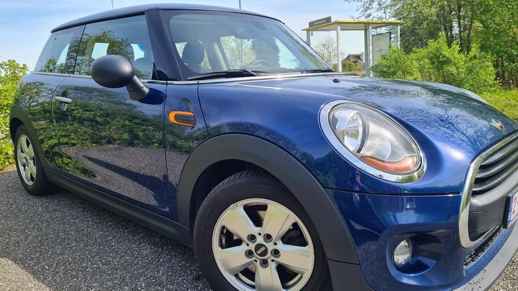 Mini cooper one, Voorwielaandrijving, Stof, Blauw, Handgeschakeld