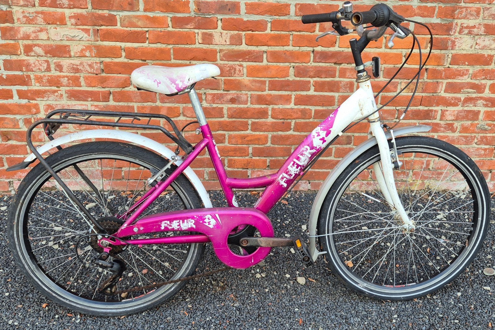 Kinderfiets (Fleur), Ophalen, Gebruikt, Velgrem, Fleur