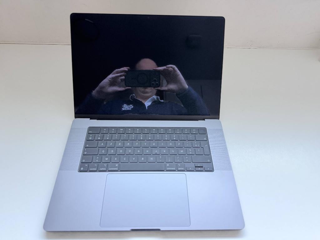 MacBook Pro 16" M2 Pro 16GB RAM 512GB SSD 100% batterij, Computers en Software, 512 GB, Zo goed als nieuw, 16 inch, Azerty