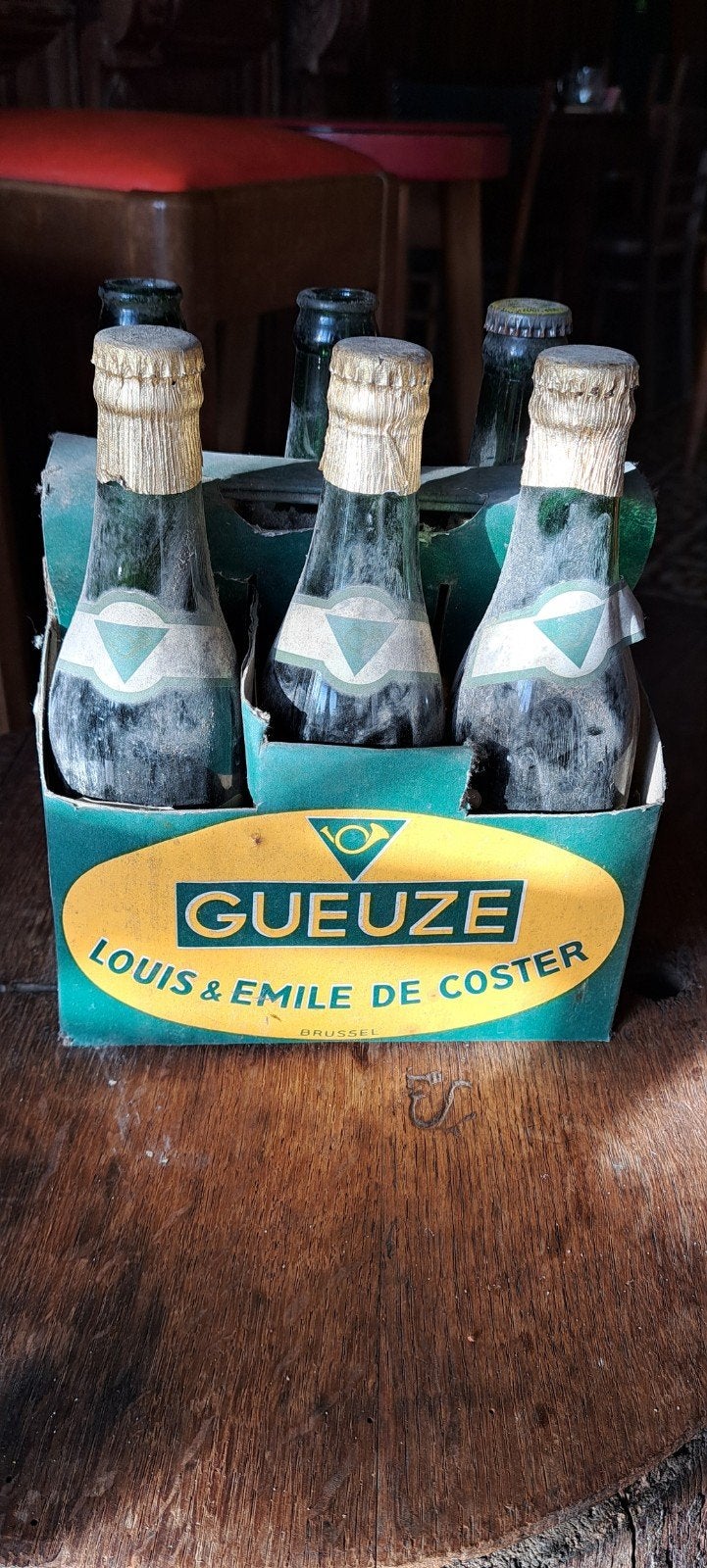 +-1950 gueuze geuze De Coster, Verzamelen, Ophalen of Verzenden