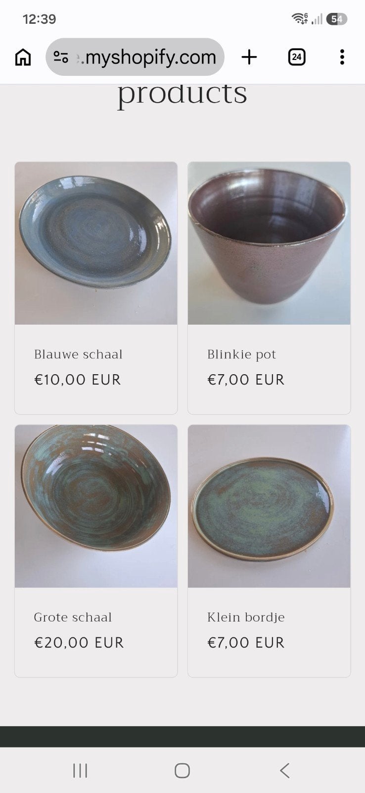 keramiek, Antiek en Kunst, Ophalen