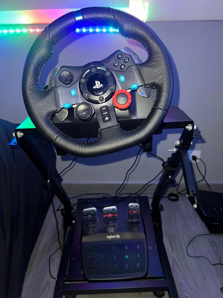 Playstation gaming stuur, Games en Spelcomputers, Spelcomputers | Sony Consoles | Accessoires, Ophalen, Zo goed als nieuw