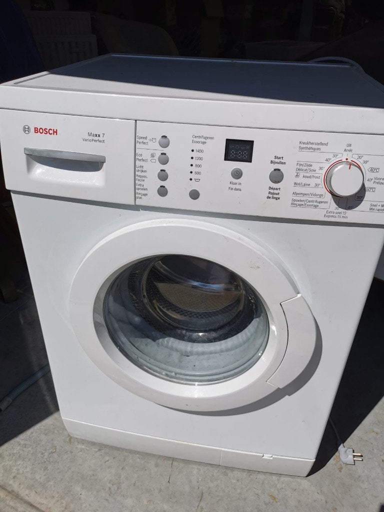 Bosch Maxx 7 VarioPerfect, Electroménager, 1200 à 1600 tours, 6 à 8 kg, Programme court, Chargeur frontal