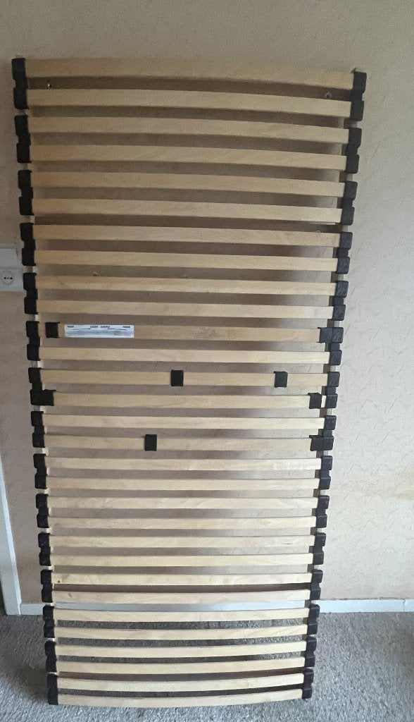 2 Lattenbodems, Huis en Inrichting, Slaapkamer | Matrassen en Bedbodems, Ophalen, Gebruikt, 90 cm, Tweepersoons